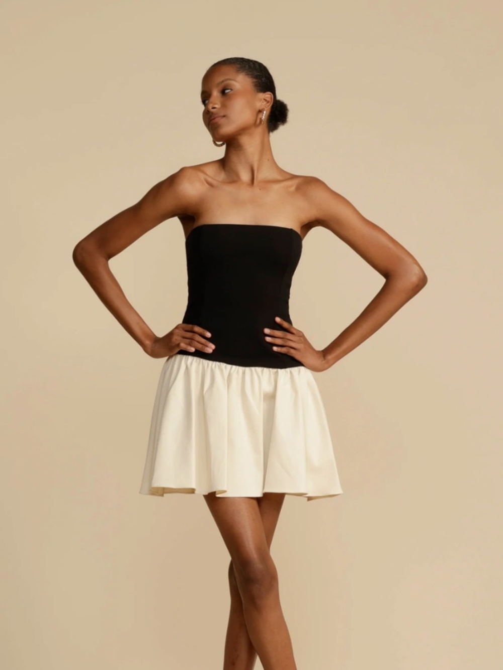 Arcina Ori Celine Black & Cream Dress Size S - Picture 2 of 11